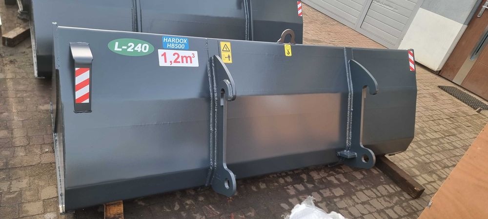 Łyżka mała budowlana 1,2m3 240 cm merlo claas kramer bobcat dieci