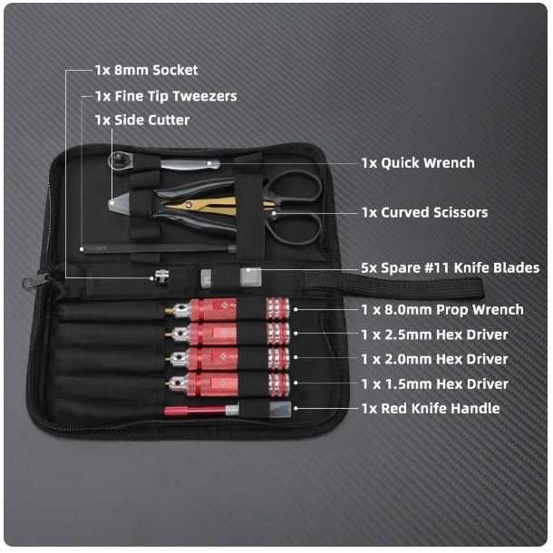 Набір інструментів для збірки FPV дрона FlyFishRC