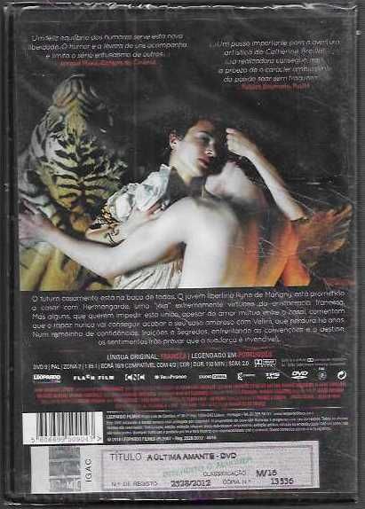 Catherine Breillat. A Última Amante. (selado)