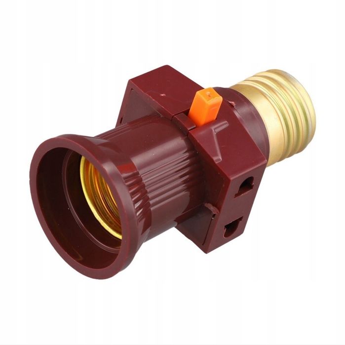 Rozgałęźnik adapter przedłużacz żarówki oprawka  złodziejka E27