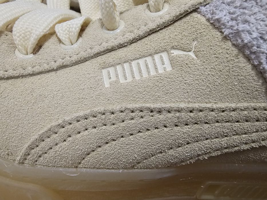 Sneakersy PUMA Mayze 38 beżowe platforma – jak nowe