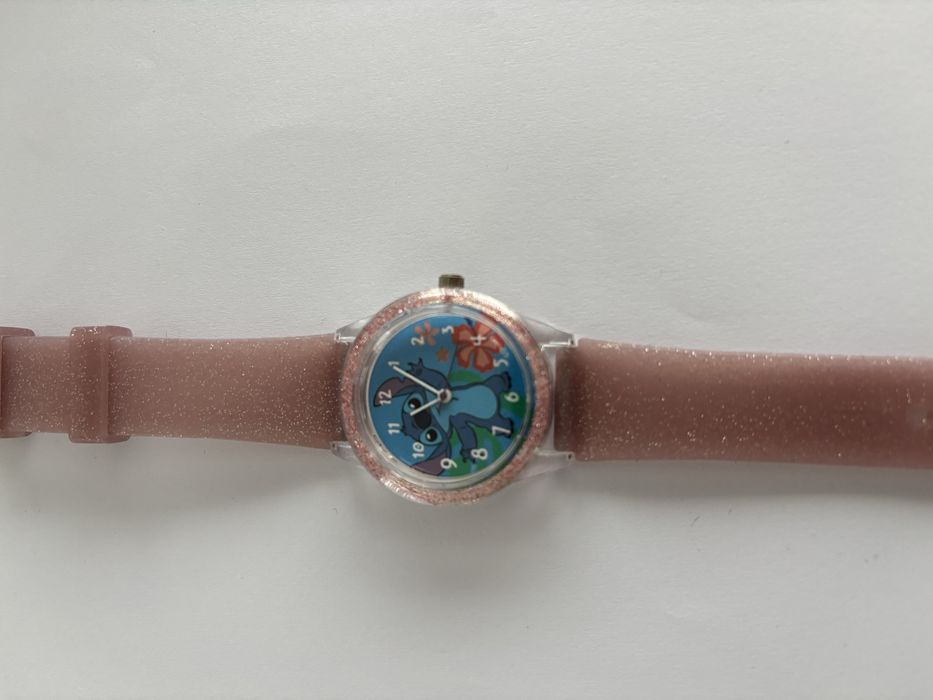 Zegarek na rękę dziewczęcy stitch jak nowy