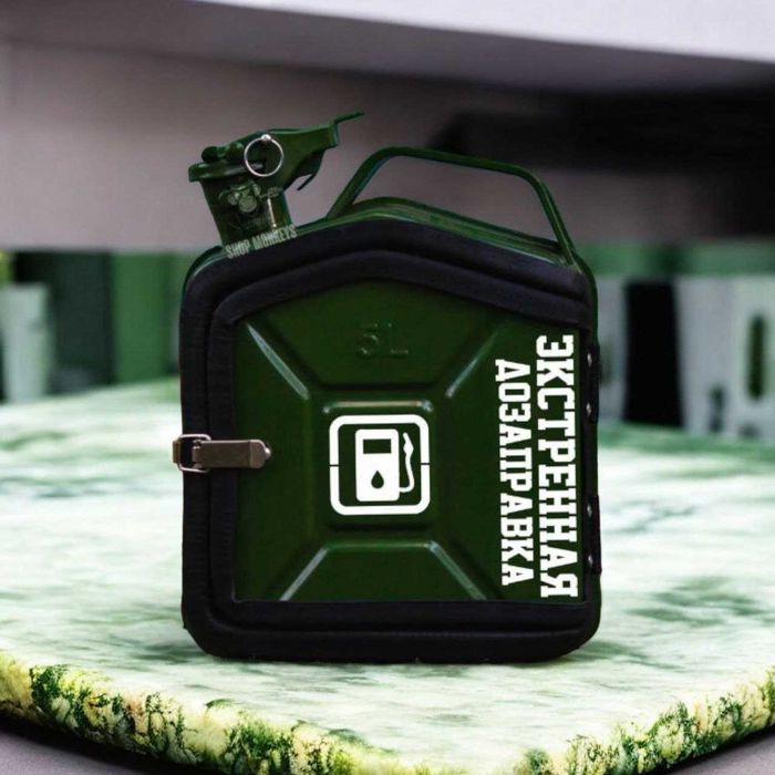 Каністра бар 5л "Аптечка для душі", канистра-бар сейф на подарок