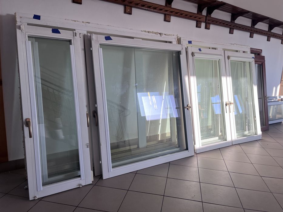 Okna drewniane - wymiary w ogłoszeniu