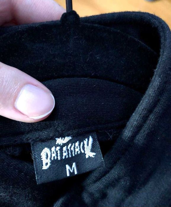 Top Gótico Preto para Homem