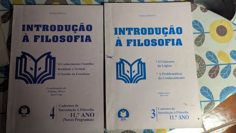 Introdução á filosofia 3 e 4 edições sebenta 11 ano