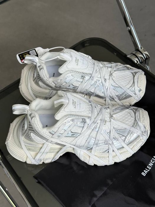 Balenciaga 3XL Extreme Lace White кросівки баленсіага на платформі