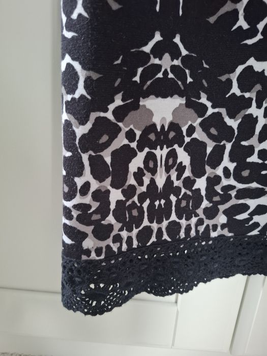 Sukienka mini H&M panterka roxm. S