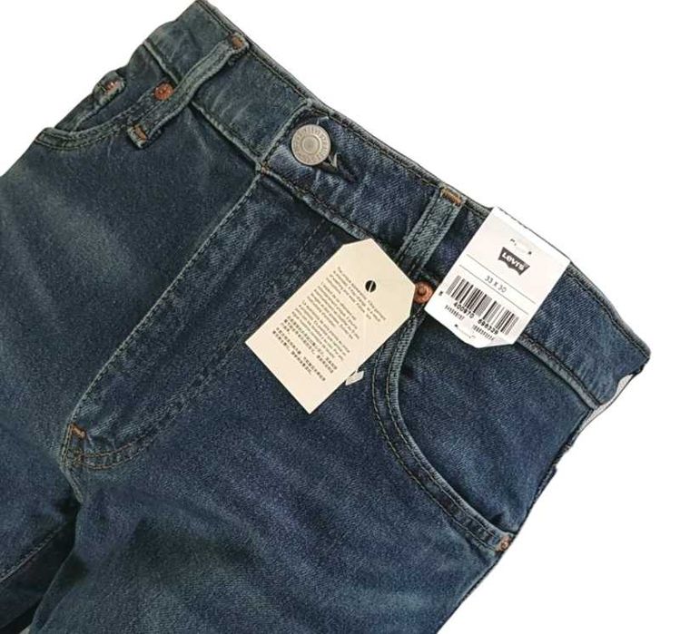 Nowe jeansy męskie Levi's Skinny Taper oryginalne Levis Flex rozmiar W33/L30