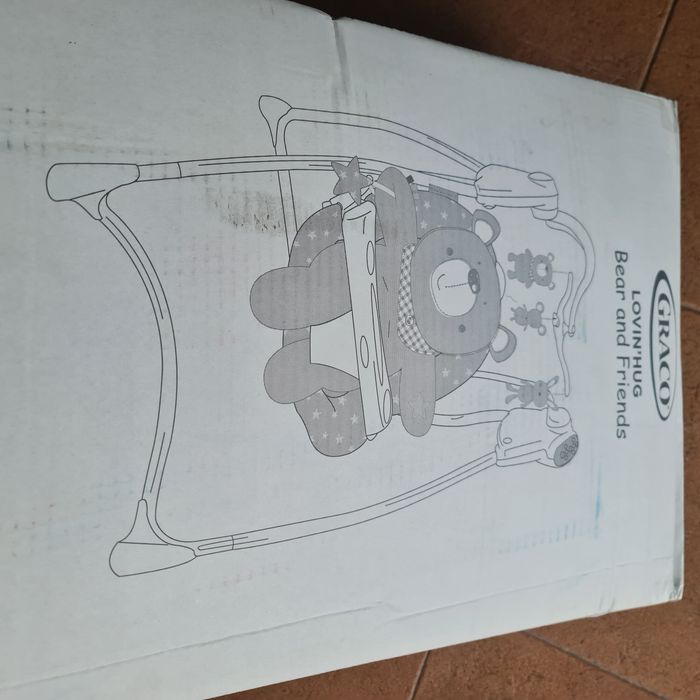 Cadeira bebe repouso musical Graco