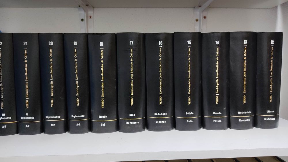 2O volumes Enciclopédia verbo Luso- brasileira de c