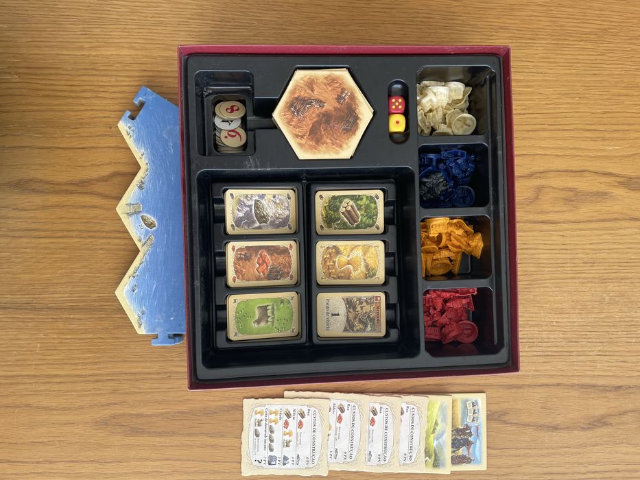 Jogo catan, aberto  mas completo e dem danos