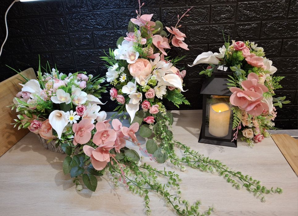 Kompozycja nagrobna 3 czesciowa