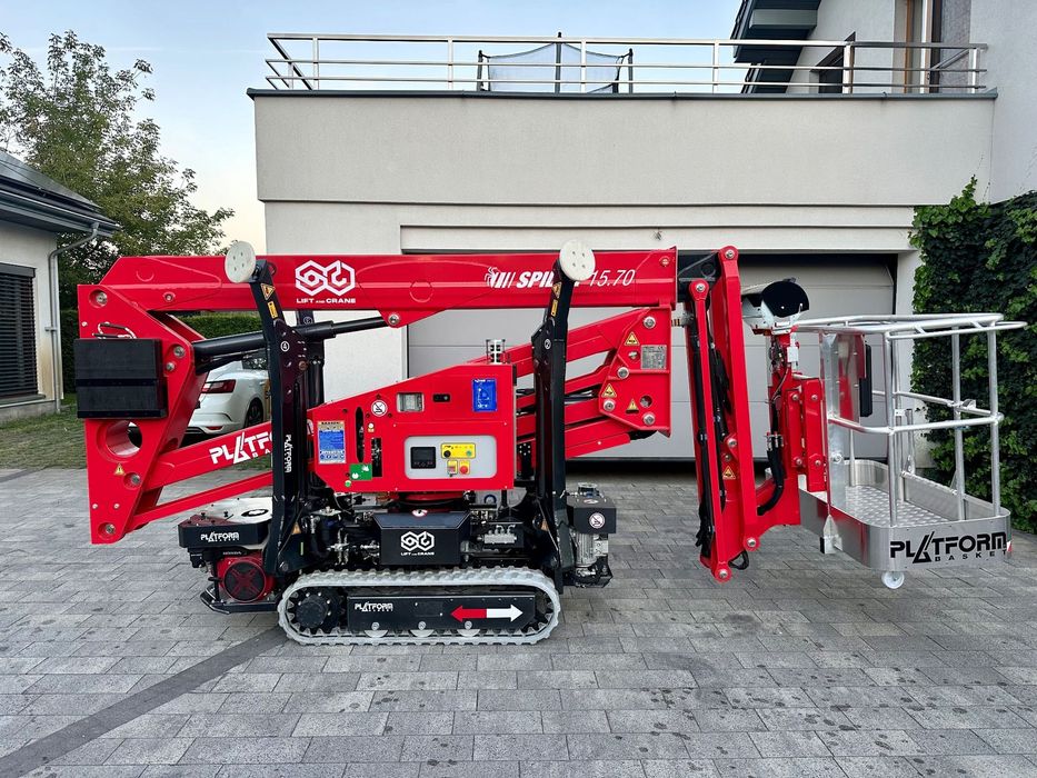 Platform Basket Platform Basket Spider 15.70  SPIDER 15.70 Podnośnik koszowy gąsienicowy SPIDERLIFT