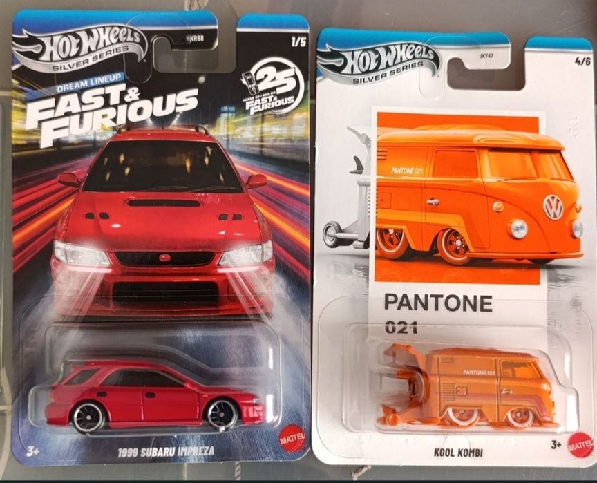 Hot wheels silver series