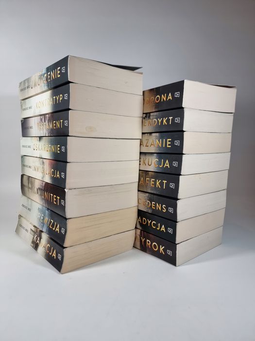 Seria Chyłka / zestaw 16 książek / Remigiusz Mróz