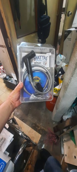 Chuveiro Higiénico kit completo branco ou preto novo