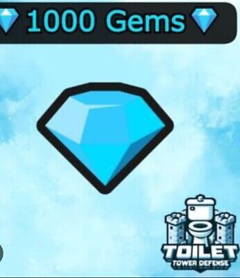 Акция Roblox toilet tower defense gems 100 грн 200к