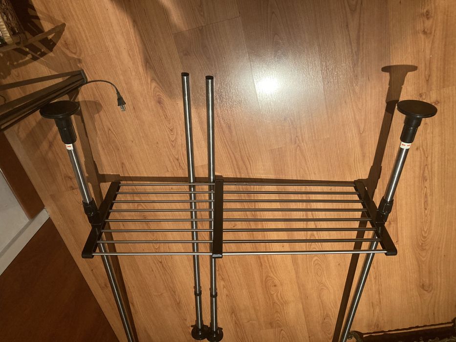 Suporte / prateleira de ventosas para ajustar ao tamanho pretendido)