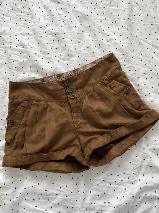 Szorty z wysokim stanem Bershka 32 xxs