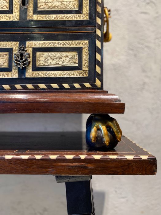 Kolekcjonerski unikatowy Kabinet barokowy XVII dzielo sztuki