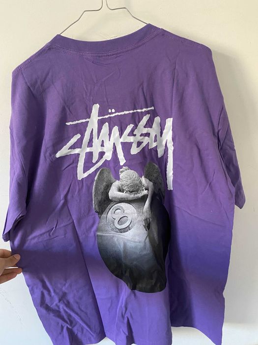 Stüssy Purple Graphic Tee