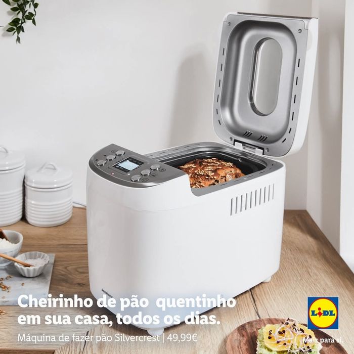 Máquina de fazer pão Silvercrest
