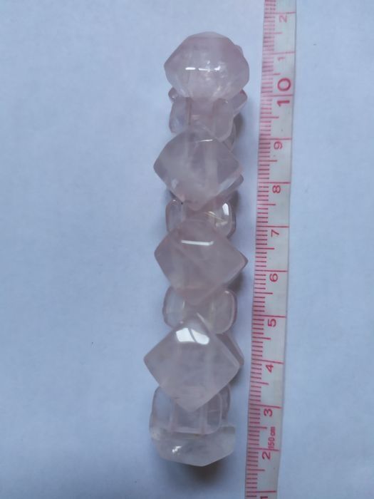 Браслет Розовый Кварц