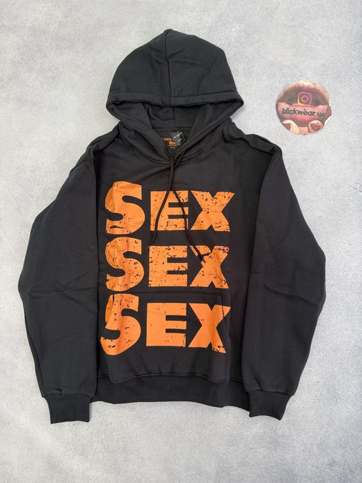 худи Sex Life is war merch vetements balenciaga