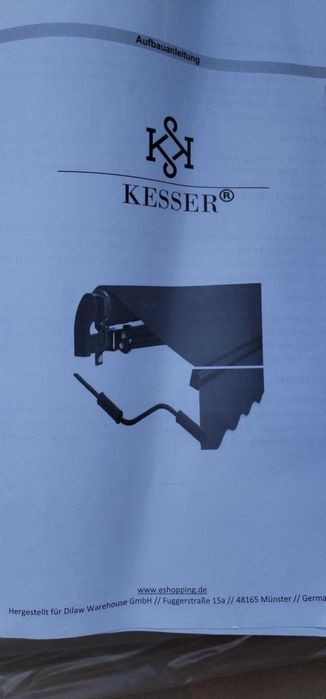 KESSER® Markiza z ramieniem przegubowym, 400 x 250 cm