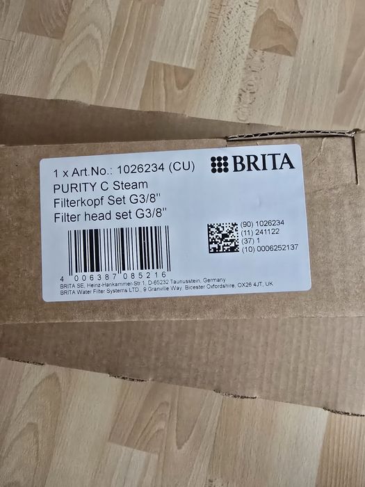 Filtr wody Brita Purity C1100 Steam z głowicą