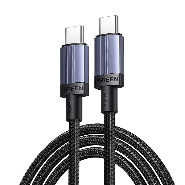 Kabel Ugreen USB-C do USB-C PD 240W 2m - czarny