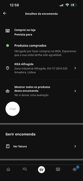 Colchao Ikea 140x200 (na garantia)