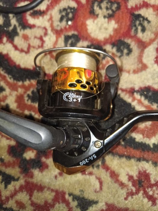 kołowrotki wędkarskie 5 sztuk