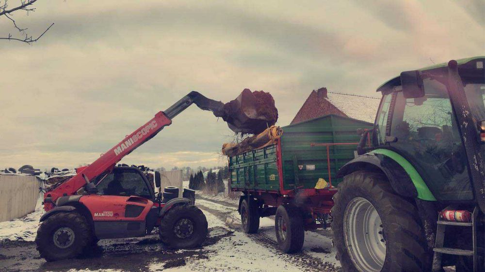 Wynajem ładowarki teleskopowej usługi ładowarką teleskopową