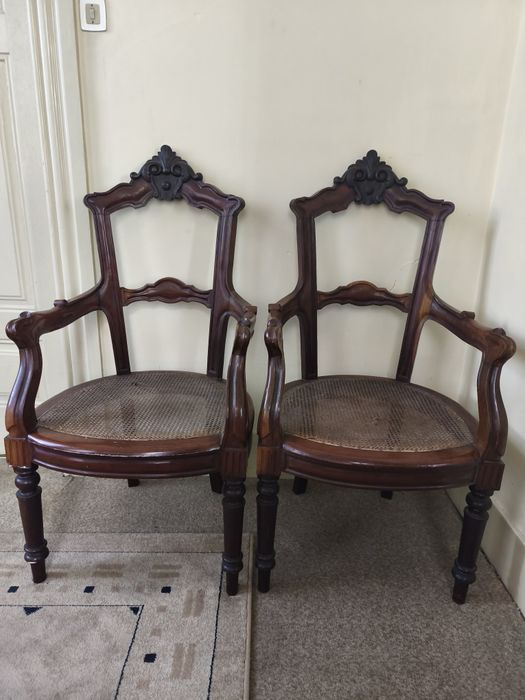 Conjunto sala antigo palhinha