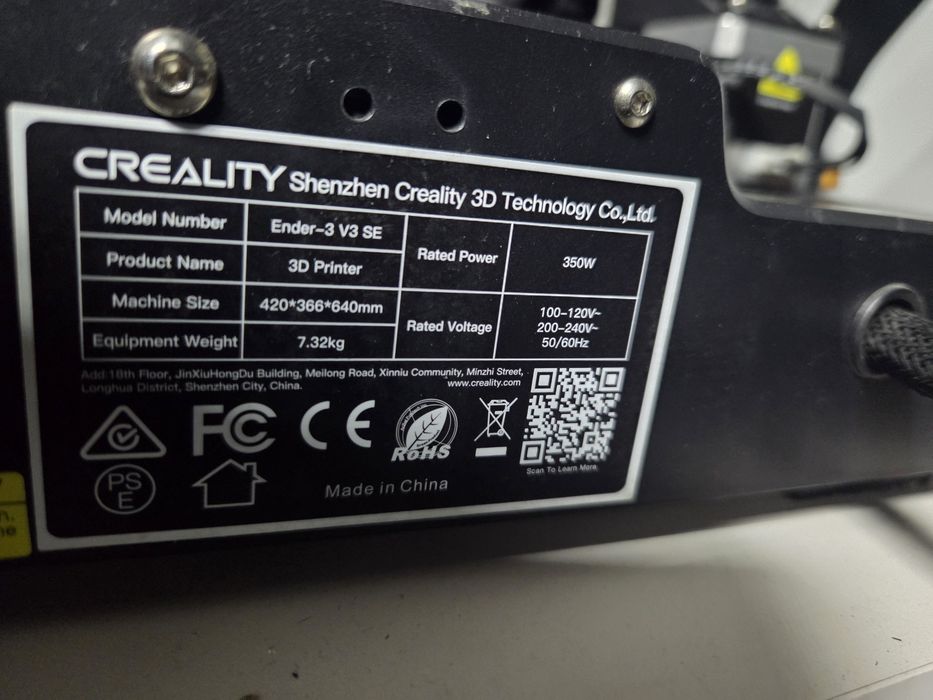 3 D принтер creality Ender-  3v3se