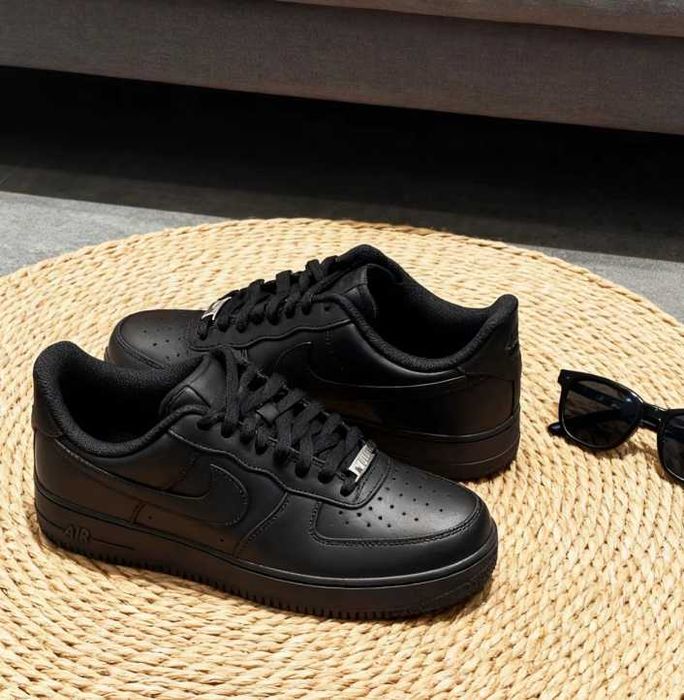 Buty Nike Air Force One, nowe, czarne, rozmiar 46