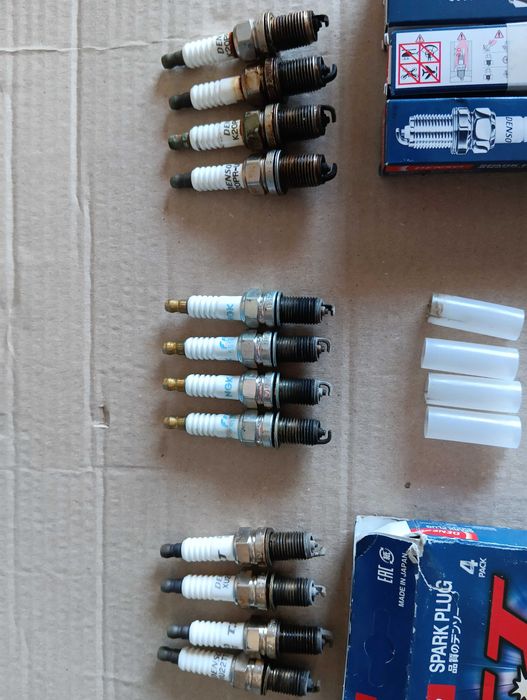 Свечи зажигания Denso и NGK