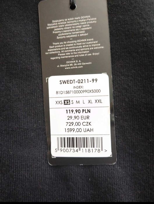 Sweter damski Ochnik