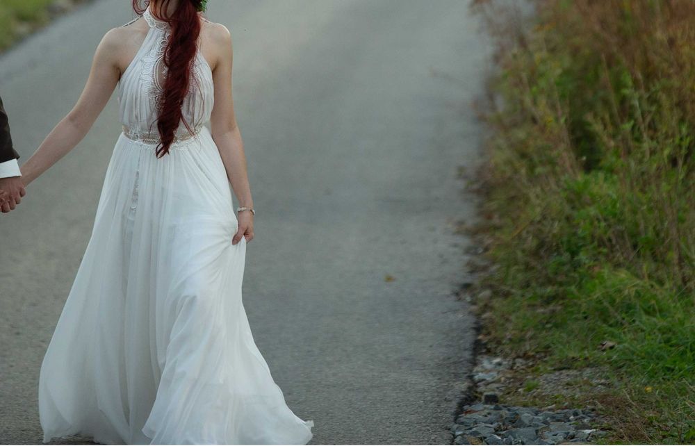 suknia ślubna White Code Amy Love | boho | zwiewna suknia