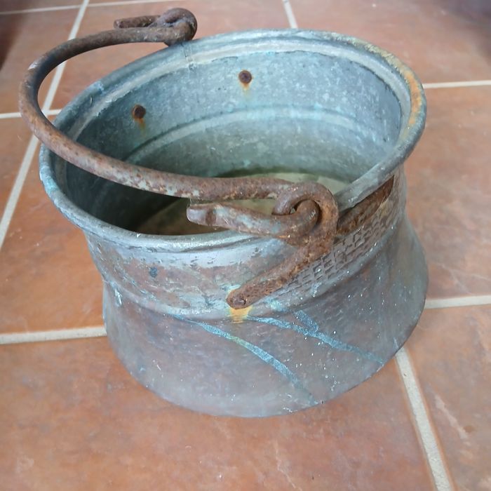Panelas em cobre antigas
