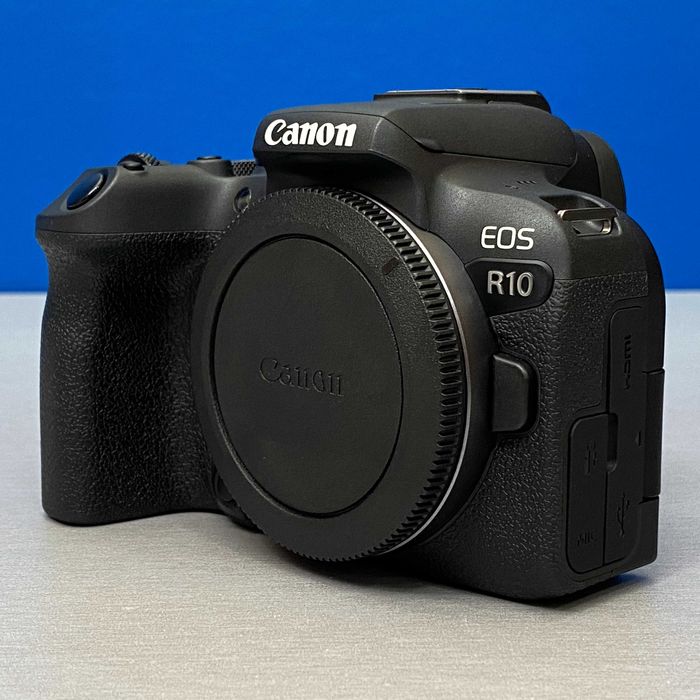 Canon EOS R10 (Corpo) - 24.2MP | 3 ANOS DE GARANTIA