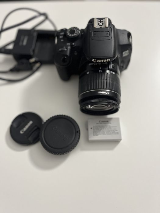 Canon eos700d + obiektyw