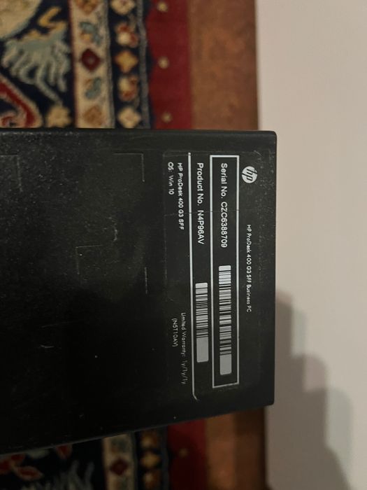 Komputer hp prodesk 400 g3 business PC stacjonarny
