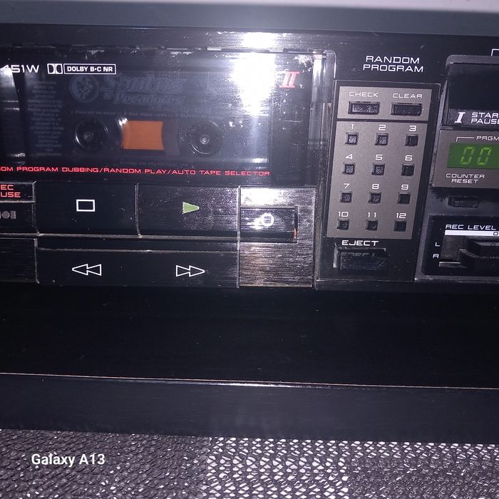 AKAI HX-A451W leitor cassetes muito bom