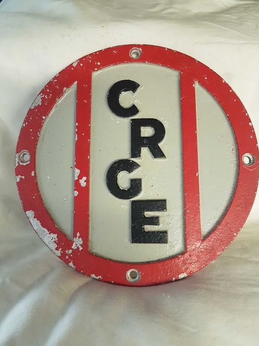 Antigas Chapas Identificadoras CRGE