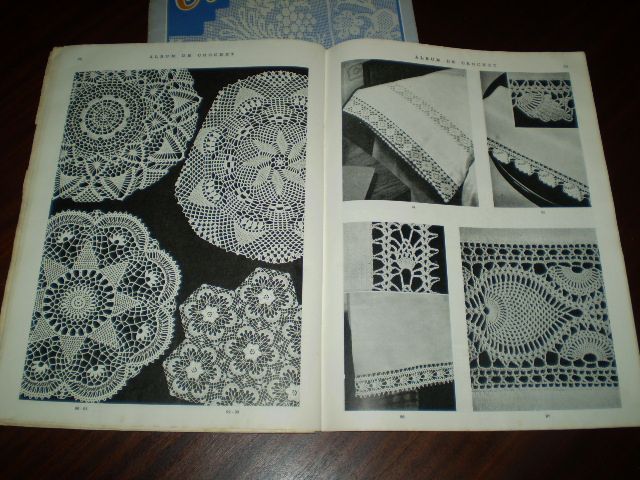 2765 - Albuns de croché, são 2