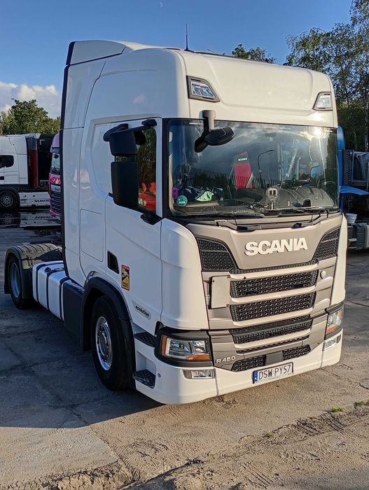 scania r 450 navi standard hydraulika aso PL 4 poduszki