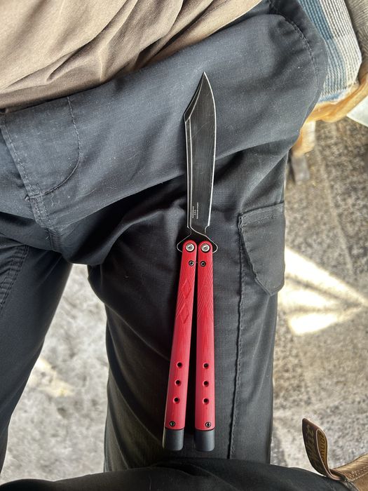 Benchmade Necron 99 balisong KLON CLONE nóż motylkowy